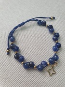 ręcznie wykonana bransoletka z agatów