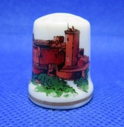 Naparstek Kolekcjonerski Porcelanowy Majorka Castillo de Bellver