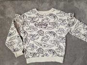 Rozm 122 Disney ciepła bluza z długim rekawem dla dziewczynki 