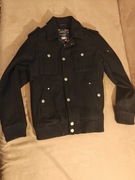 Czarna kurtka męska marki Esprit z wełnianej mieszanki rozm M