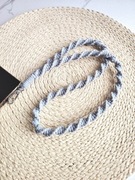 Bawełniana ręcznie robiona smycz na telefon klucze identyfikator makrama 