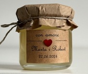 Miodziki , miód 40g , upominki dla gości 