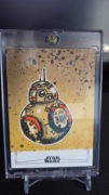 2025 Topps Star Wars Galaxy SKETCH BB-8