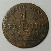 MONETA 1 PFENNIG 1825 – NIEMCY (171)
