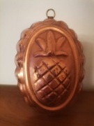 Stara foremka miedziana sygnowana 