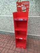 Regał kartonowy - Ekspozytor towarowy - Stojak tekturowy COCA COLA