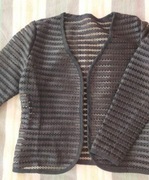 Bolerko, narzutka czarna