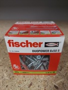 Kołek rozporowy Fischer DuoPower 6x50 + wkręty ori