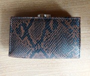 Portfel damski a la skóra węża
