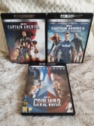 Kapitan Ameryka: Pierwsze starcie / Zimowy żołnierz / Wojna domowa 4K UHD