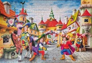 Unikatowe puzzle castorland 1000 Trzej muszkieterowie 