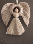 Unikatowy Anioł Makrama