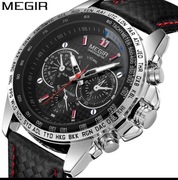 Luksusowy zegarek męski MEGIR 1010