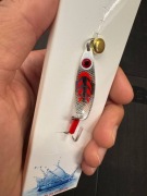 Mepps SYCLOPS SILVER srebrny / czerwony nr 3