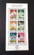 zestaw znaczków - ptaki - Korea Północna 1991; Mi 3174-3179KB