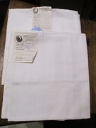 Obrus Bawełna 140/140 Zakłady Przemysłu Bawełnianego Ozorków PRL 