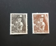 Fi 645 - 646* czyste, z podlepką. Rok emisji 1952