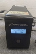 UPS PowerWalker VI 850 LCD/FR czarny wyswietlacz port USB 850VA SUPER
