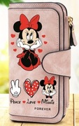 Disney Portfel damski Pojemny. Monety, banknoty i karty Nowy