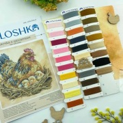 Zestaw do haftu mulinami 