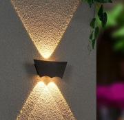 Kinkiet Lampka Zewnętrzny Ip65 9W Czarny 