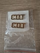 ODZNAKI KOŁNIERZOWE POLICJI NEW YORK kpl  COT