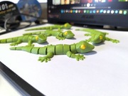 Jaszczurka 3d druk 13cm długość 