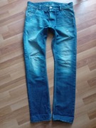 Diesel Industry spodnie z przetarciami  30