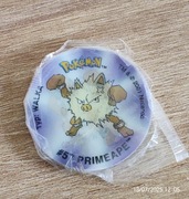 Pokemon tazo 2 #5 "primeape" 3D stan kolekcjonerski