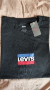 Levi's czarny t-shirt rozm XL kogo 3 kolory 