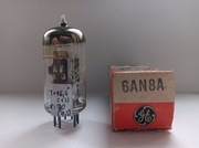 lampa 6AN8A RCA closed disc, label GE do Sansui