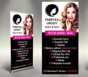 Roll up projekt plus druk 