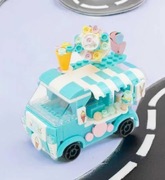 Klocki Samochód z lodami