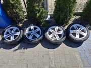 Felgi Aluminiowe Ori. SEAT 17x7j ET49 opony letnie Dunlop VW AUDI SKODA