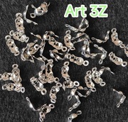 Akcesoria klipsy do wyrobu biżuterii,art 3Z