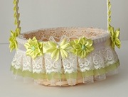 Koszyk, koszyczek wielkanocny na święconkę + serwetka 