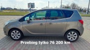 Opel Meriva B, 2015 rok, przebieg tylko 76 200 km, wyjątkowo zadbany