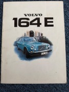 Volvo 164E – oryginalny katalog broszura lata 70 klasyk