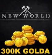NEW WORLD GOLD 300K 300.000 ZŁOTA SERWERY EU NYSA DRACO ARIES LUPUS