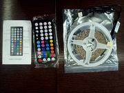 Nowa Taśma LED 10m z pilotem oraz funkcja sterowania telefonem 