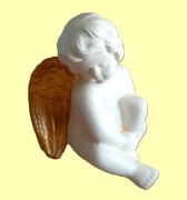 Figurka ceramiczna ANIOŁEK 15,5 cm