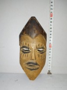 Maska Afrykańska Mała Ręcznie Rzeźbiona