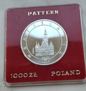 Moneta 1000 zł 1987 r Wratislavia srebro 