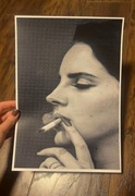 Plakat A4 kodak lana del rey 
