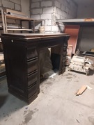 Kominek obudowa dębowa