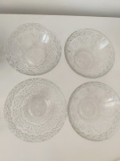 Zestaw 4 salaterek z PRL