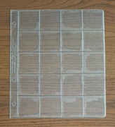 Kobra (G20) - Strona/karta na 20 monet o średnicy 34mm (20x 39x39mm)