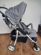 Wózek spacerówka Baby4 Rapid szary