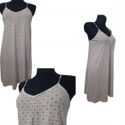 *KOSZULA NOCNA PIŻAMA DAMSKA M&S M/L BAWEŁNA CIENKA RAMIĄCZKA