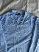 Sweter GANT w Serek Bawełniany_Gand V Neck Classic Jamper XL